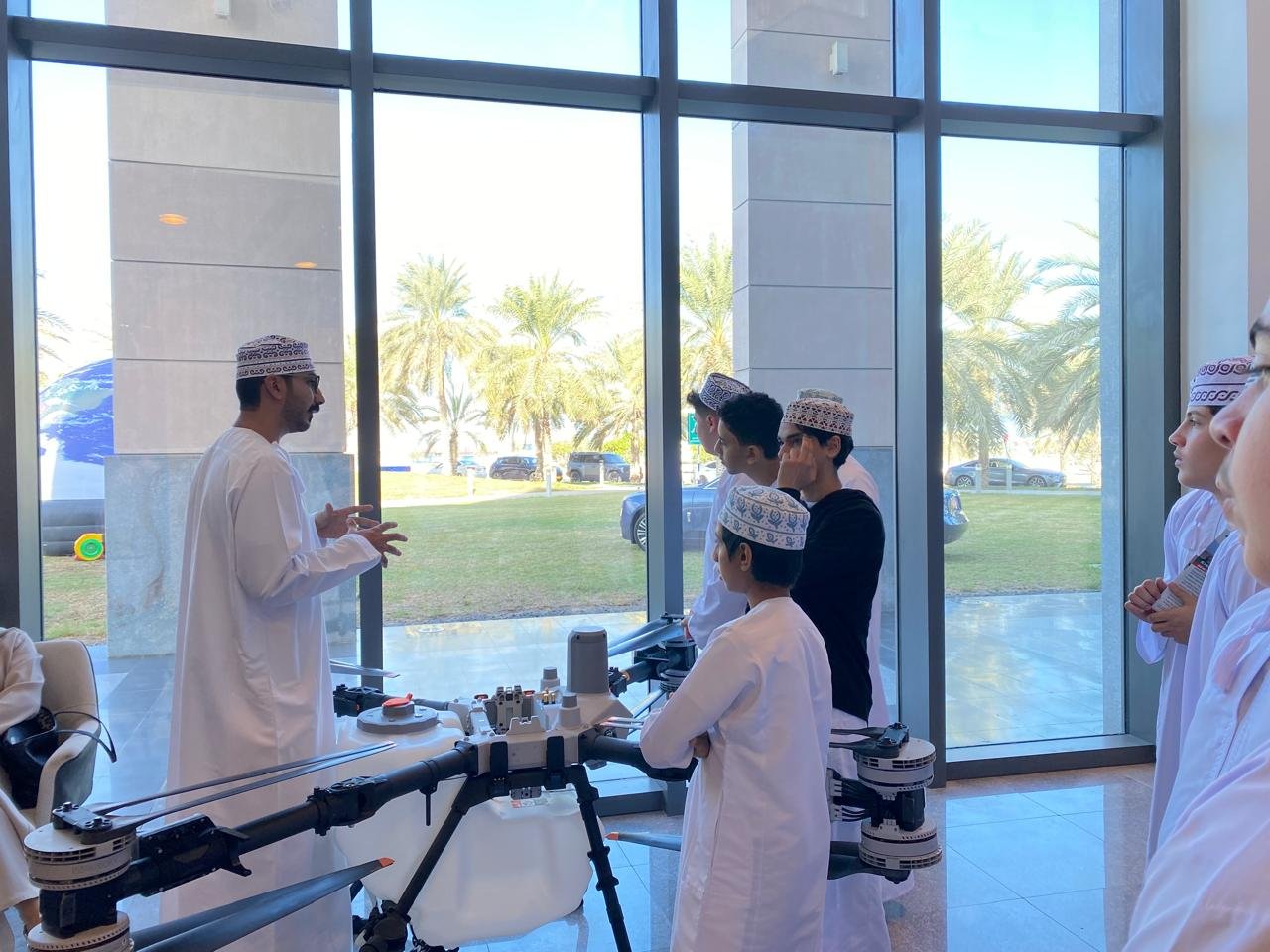 Visit to the Civil Aviation Authority building (1)